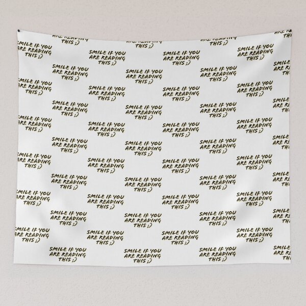 Item preview, Smile If you're reading this designed and sold by jamcaYT.