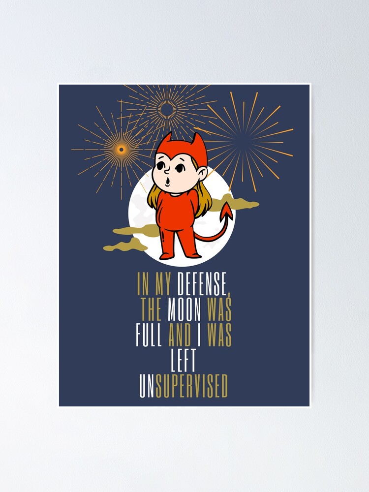 Thumbnail 1 of 3, Poster, In My Defense designed and sold by hskye7.