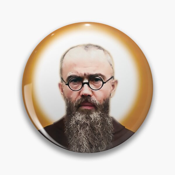 Item preview, saint maximilian kolbe - Fun Catholic gifts and Christian gifts, priest, monk, franciscan, catholic gift shop and store. designed and sold by St Joseph Art.