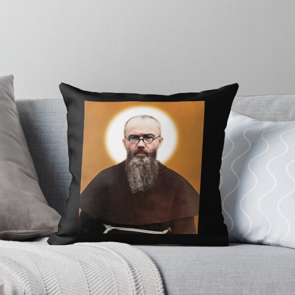 Item preview, saint maximilian kolbe - Fun Catholic gifts and Christian gifts, priest, monk, franciscan, catholic gift shop and store. designed and sold by St Joseph Art.