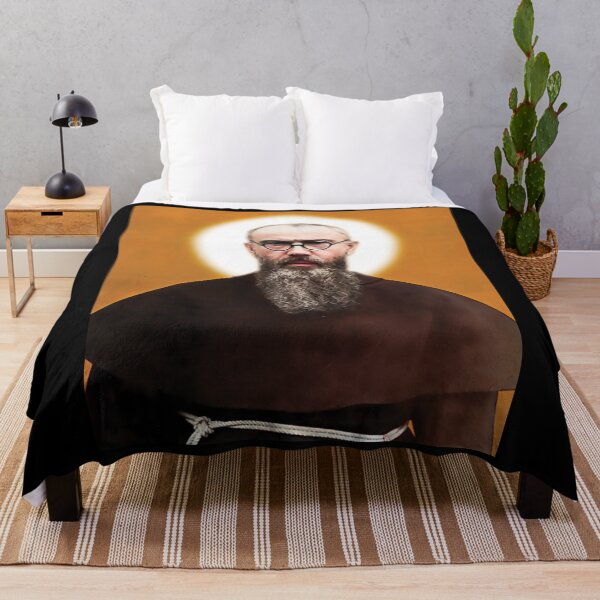 Item preview, saint maximilian kolbe - Fun Catholic gifts and Christian gifts, priest, monk, franciscan, catholic gift shop and store. designed and sold by St Joseph Art.