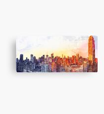 Sunshine in NYC Canvas Print
