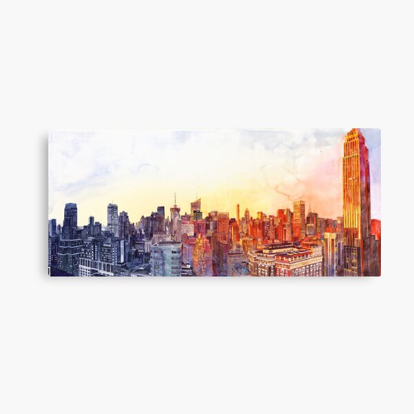 Sunshine in NYC Canvas Print