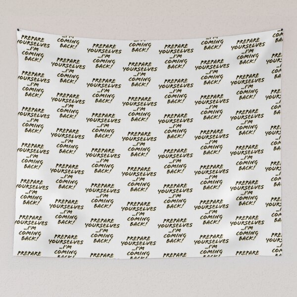 Item preview, I'm coming back designed and sold by jamcaYT.