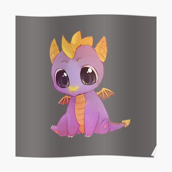 Copy Of Spyro The Dragon Poster For Sale By Best4u7 Redbubble