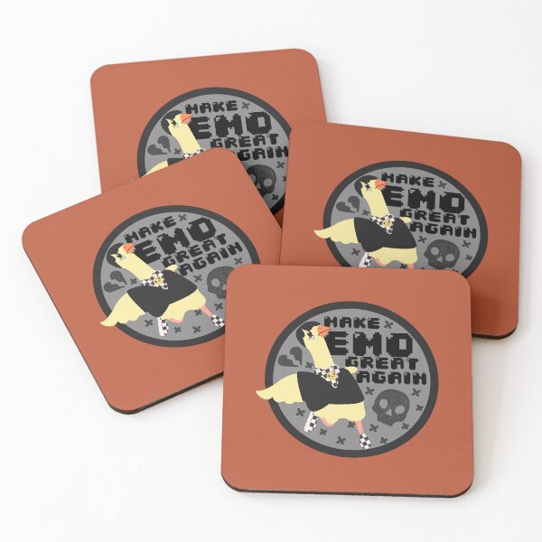 Item preview, Make Emo Great Again Badge designed and sold by racharanha.