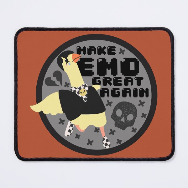 Item preview, Make Emo Great Again Badge designed and sold by racharanha.