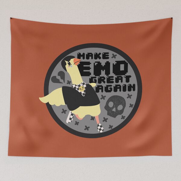 Item preview, Make Emo Great Again Badge designed and sold by racharanha.