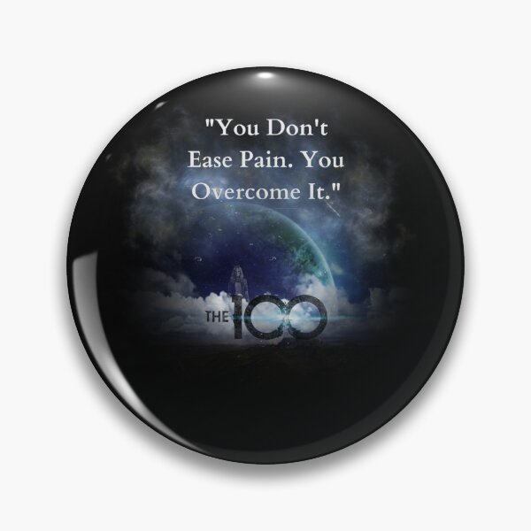 Item preview, T. 100 TV Series Quote Fan Art designed and sold by SeriesFilQuotes.