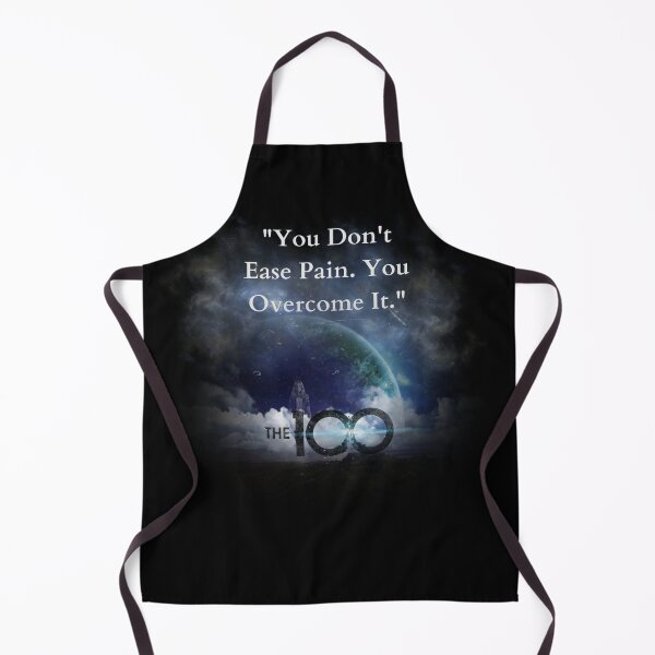 Item preview, T. 100 TV Series Quote Fan Art designed and sold by SeriesFilQuotes.