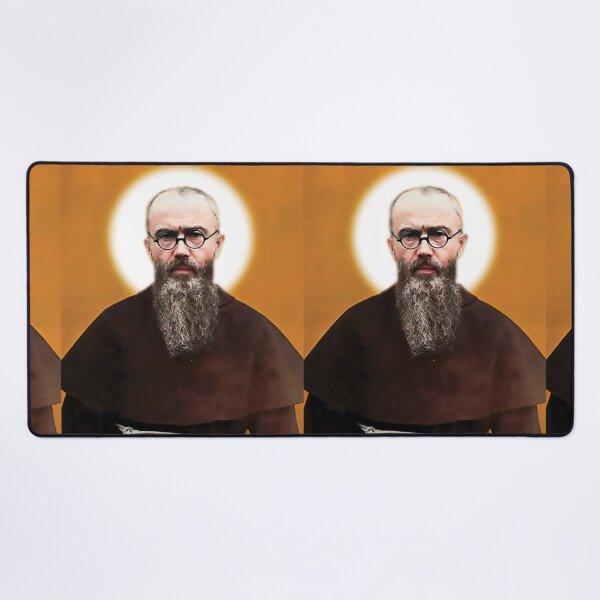 Item preview, saint maximilian kolbe - Fun Catholic gifts and Christian gifts, priest, monk, franciscan, catholic gift shop and store. designed and sold by St Joseph Art.