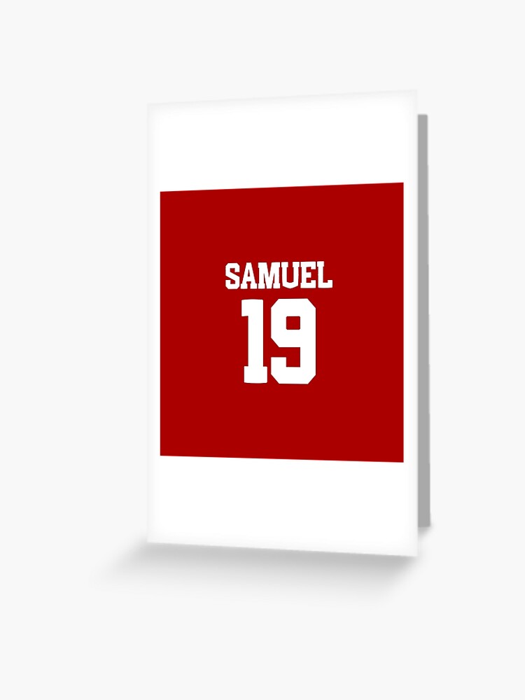 Deebo Samuel 19 Sticker for Sale by dontlaughswim