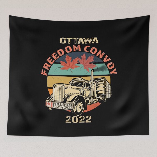 Item preview, Freedom Convoy 2022 Ottawa Canada Trucker Protest 2022 designed and sold by david parry.