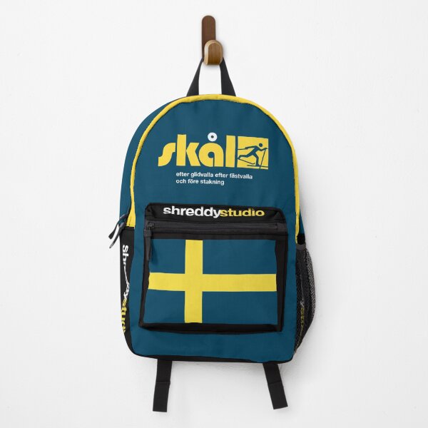 Item preview, Skål Sweden Backpack by Dennis Weber from ShreddyStudio designed and sold by Dennis Weber.