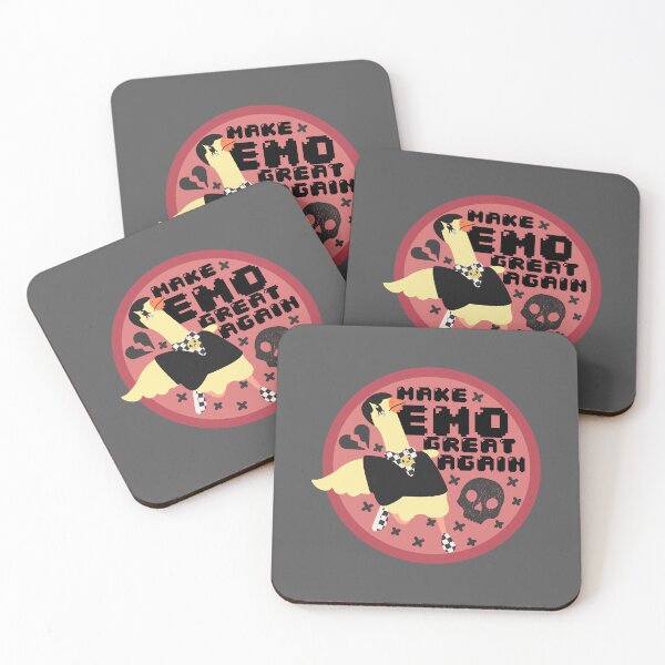 Item preview, Make Emo Great Again Badge designed and sold by racharanha.