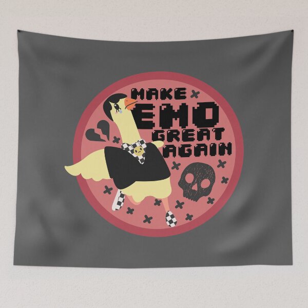 Item preview, Make Emo Great Again Badge designed and sold by racharanha.