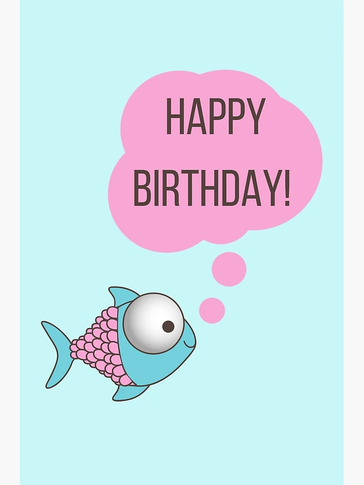 Fishing Birthday Card Templates