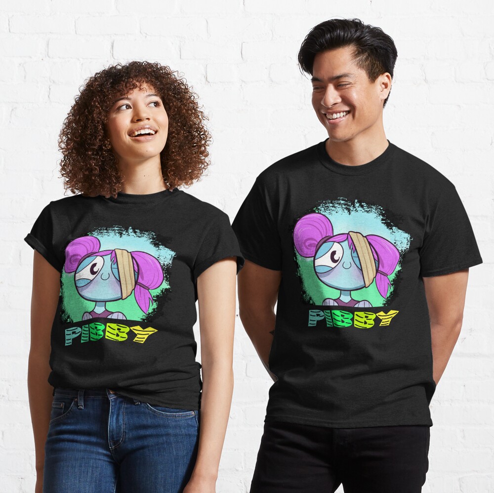 Come and Learn with Pibby! T-Shirt FNF & Pibby T-Shirt Sticker