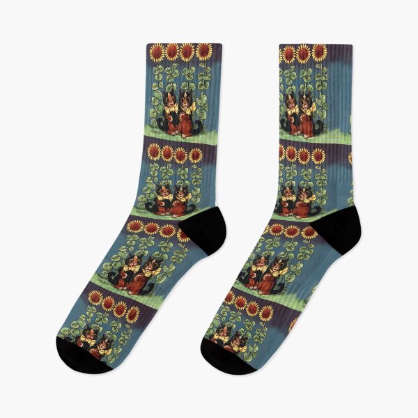 Item preview, Cats & Sunflowers - Louis Wain Cats  designed and sold by TeeARTHY.