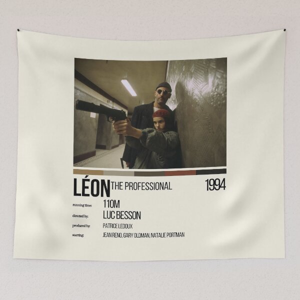Item preview, Léon: The Professional Poster - Point and Shoot designed and sold by ShopOfUs.