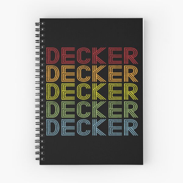 Item preview, Decker Name T Shirt - Decker Vintage Retro Decker Name Gift Item Tee designed and sold by chezeva.