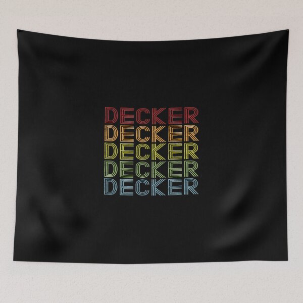 Item preview, Decker Name T Shirt - Decker Vintage Retro Decker Name Gift Item Tee designed and sold by chezeva.