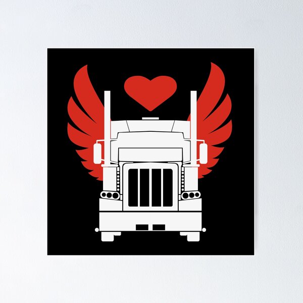 Item preview, I Love Truckers designed and sold by Freedom Sign.