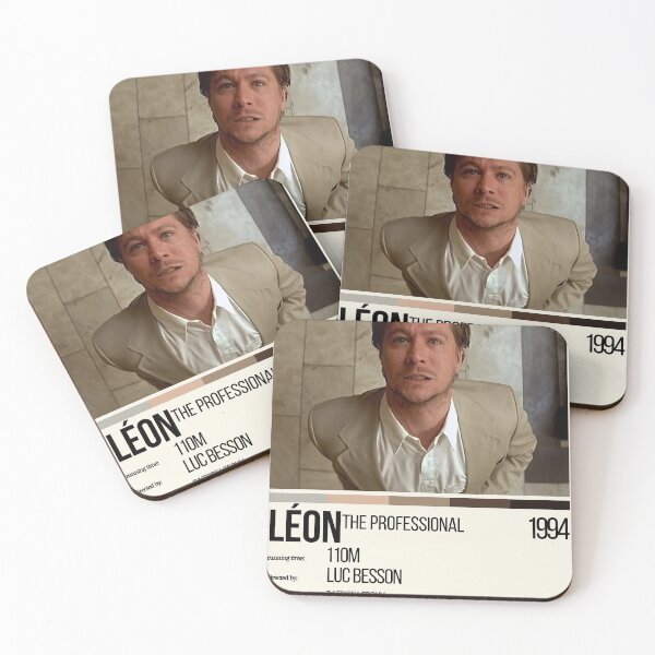Item preview, Léon: The Professional Poster - Off His Head designed and sold by ShopOfUs.
