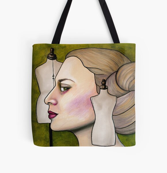 Katja of Sweden All Over Print Tote Bag