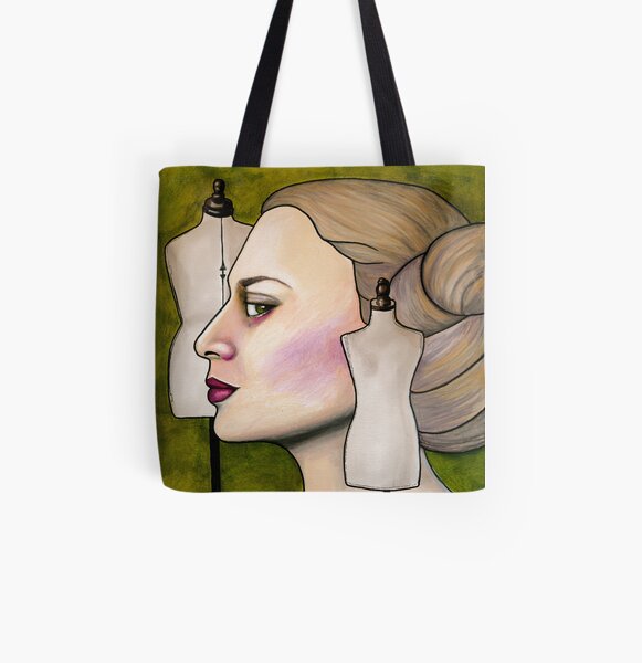Katja of Sweden All Over Print Tote Bag