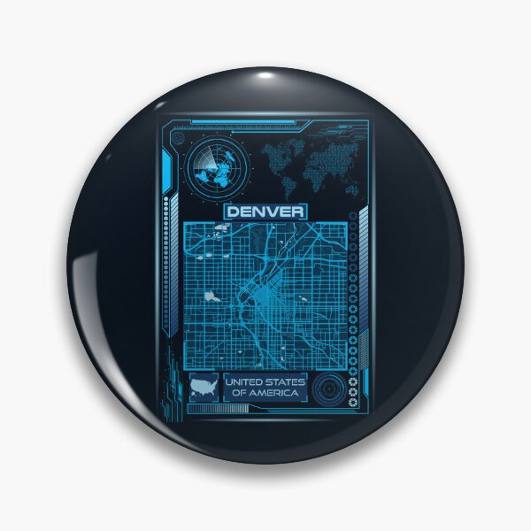 Item preview, DENVER MAP USA designed and sold by hatimelhag.