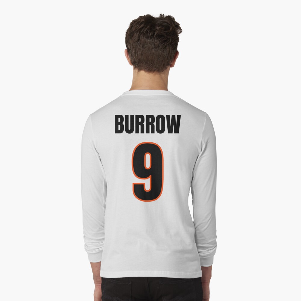 Gridiron Grip Joe Burrow Cincinnati Football #9 Alternate White Jersey Shirt 100% Cotton