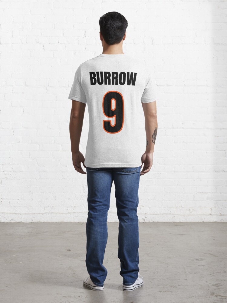 Joe Burrow 9 - Cincinnati Bengals Jersey' Essential T-Shirt for Sale by  sgkrishna