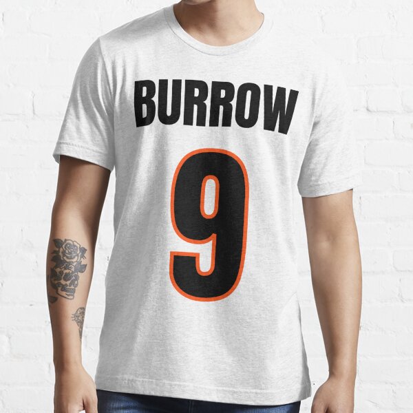 Official number 9 Joe burrow jersey number graphic T-shirt, hoodie,  sweater, long sleeve and tank top