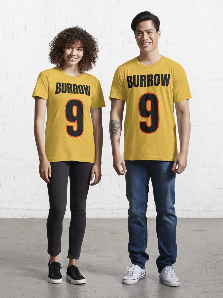 Number 9 Joe Burrow Jersey Number Graphic shirt - Freedomdesign