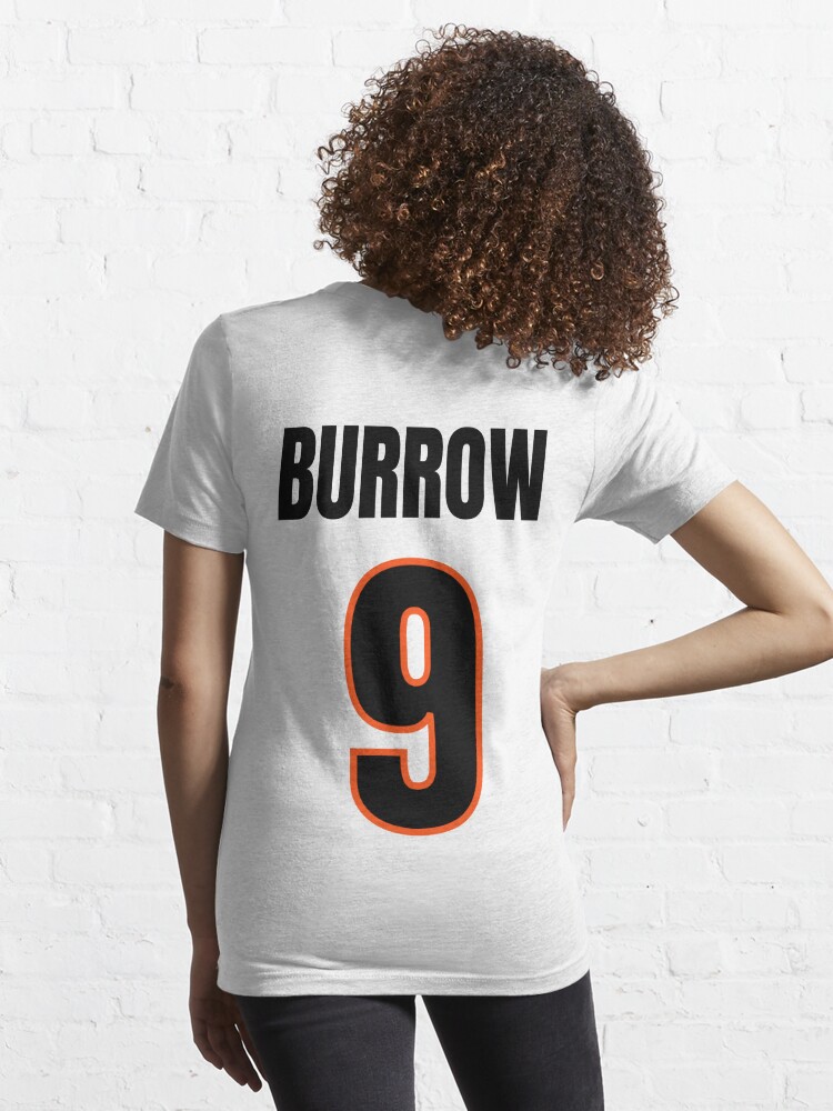 Joe Burrow 9 - Cincinnati Bengals Jersey' Essential T-Shirt for Sale by  sgkrishna