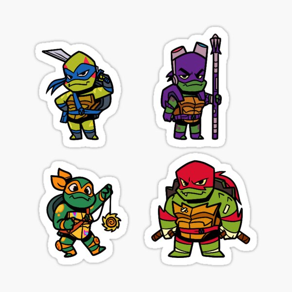 Adesivo das Tartarugas Ninjas Donatello 0122