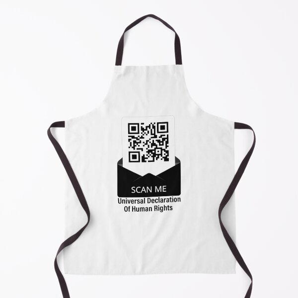 Item preview, Funny Universal Declaration of Human Rights QR Code designed and sold by Kitten2220.