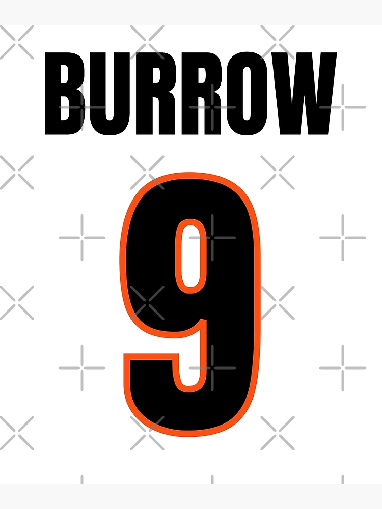 Joe Burrow 9 - Purple Cincinnati Bengals Jersey Essential T-Shirt for Sale  by sgkrishna