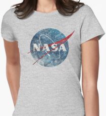 NASA Space Agency Ultra-Vintage Fitted T-Shirt