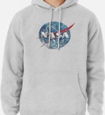 NASA Space Agency Ultra-Vintage Pullover Hoodie
