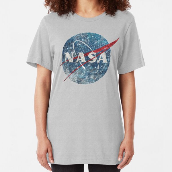 NASA Space Agency Ultra-Vintage Slim Fit T-Shirt
