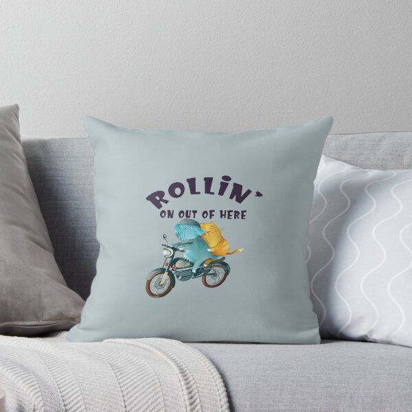 Item preview, Cats motorcycle - two cats riding motorcycle - vintage blue designed and sold by SophiaWilliamz.