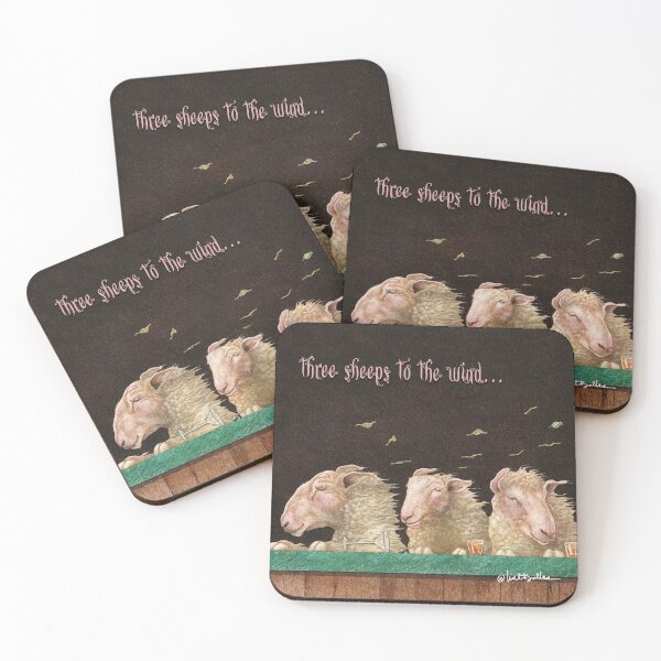 Item preview, three sheeps to the wind... designed and sold by Will Bullas Studio.