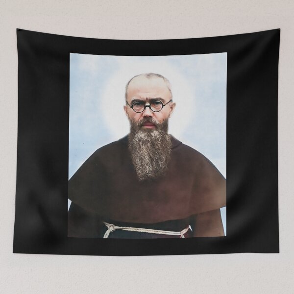 Item preview, saint maximilian kolbe | Fun Catholic gifts and Christian gifts, priest, monk, franciscan, catholic gift shop and store. designed and sold by St Joseph Art.