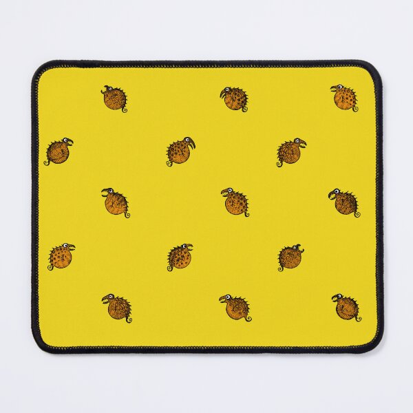 Item preview, Monster polka dot pattern (Yellow) designed and sold by Vincent Briggs.