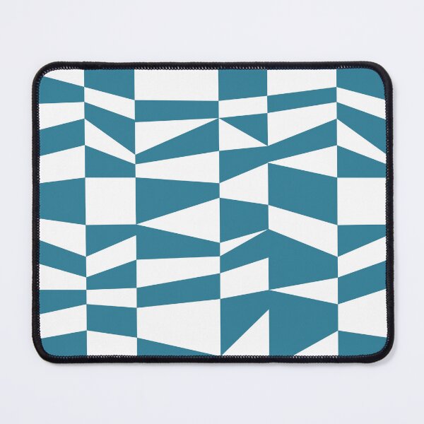 Item preview, Teal White Color Blocks designed and sold by Lubo Lubenov.