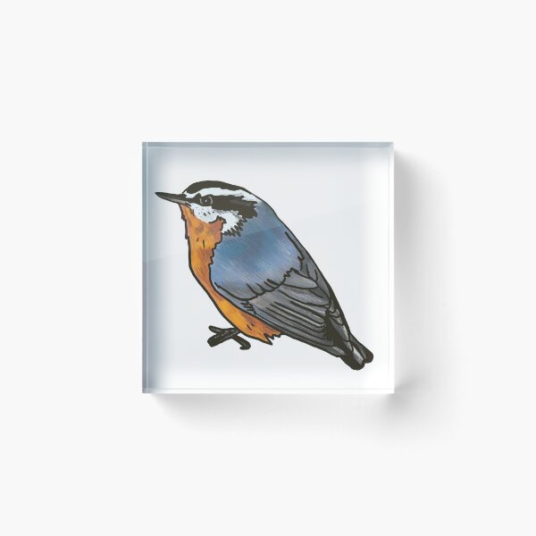 Item preview, Red-breasted Nuthatch  designed and sold by Allison Campbell.