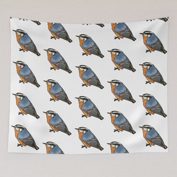 Item preview, Red-breasted Nuthatch  designed and sold by Allison Campbell.