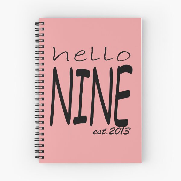 Item preview, Hello Nine , 9th Birthday , Est 2013  designed and sold by boyastore.